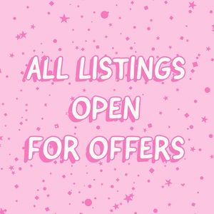 ALL LISTINGS OPEN FOR OFFERS